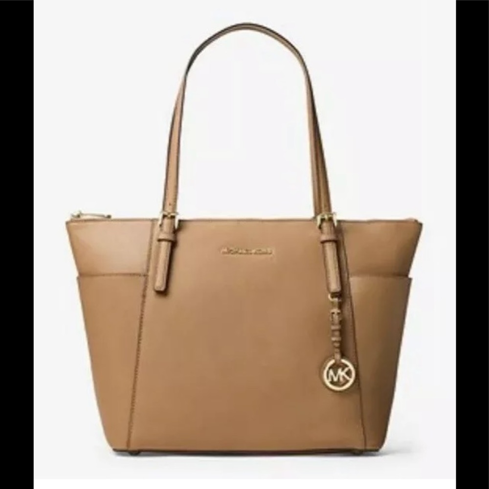 Michael Kors large tote purse bag acorn